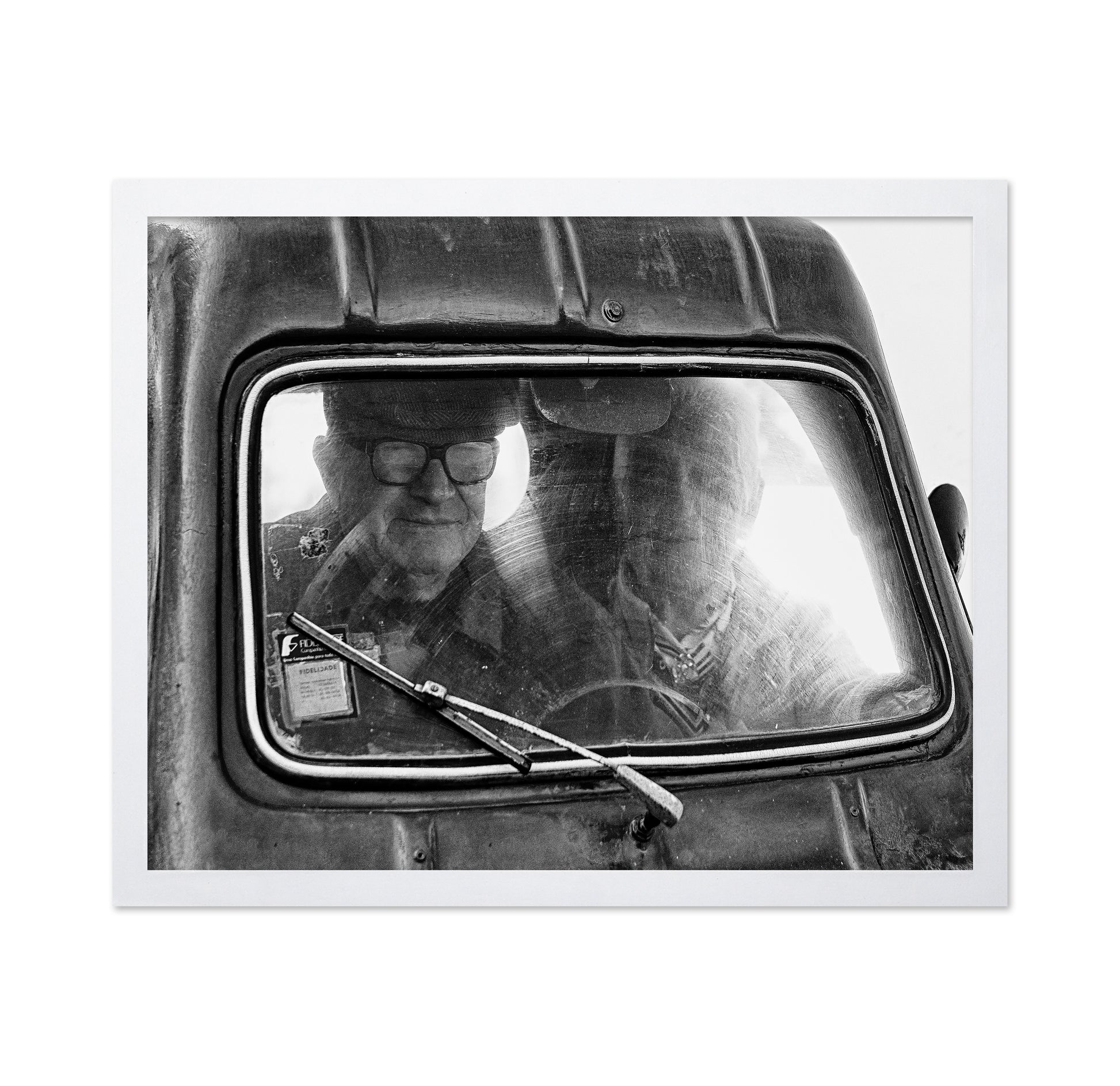 Truck Window People