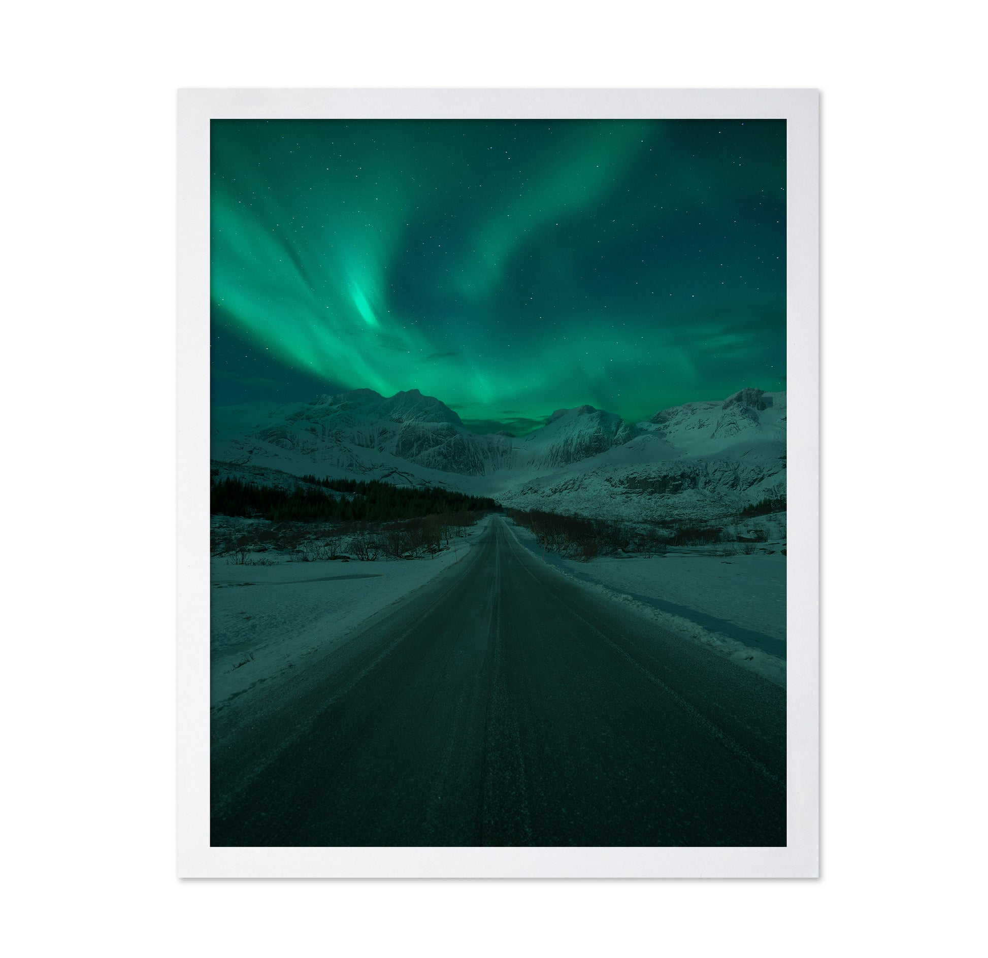 Northern Lights Mountain Road