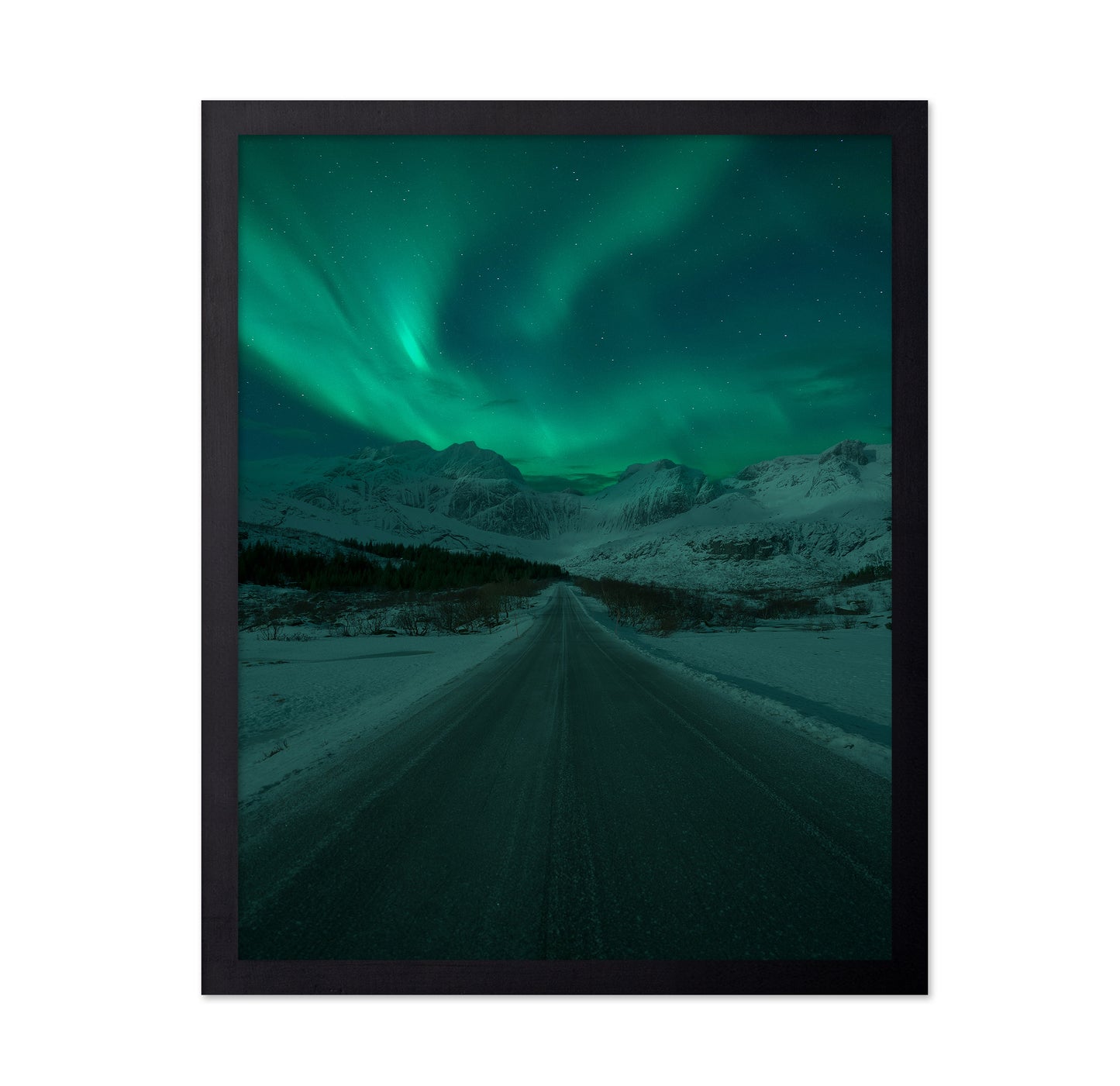Northern Lights Mountain Road