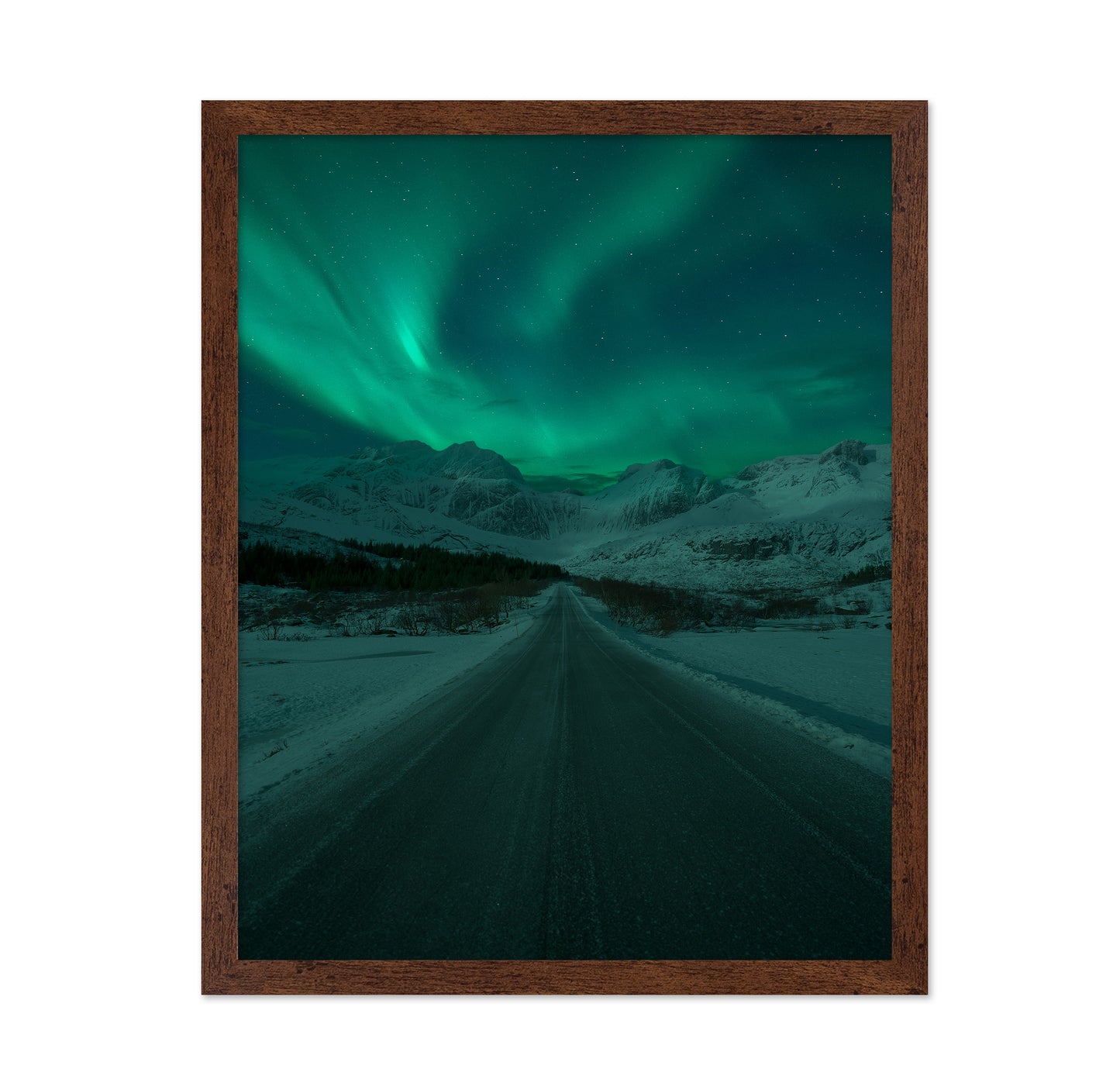 Northern Lights Mountain Road