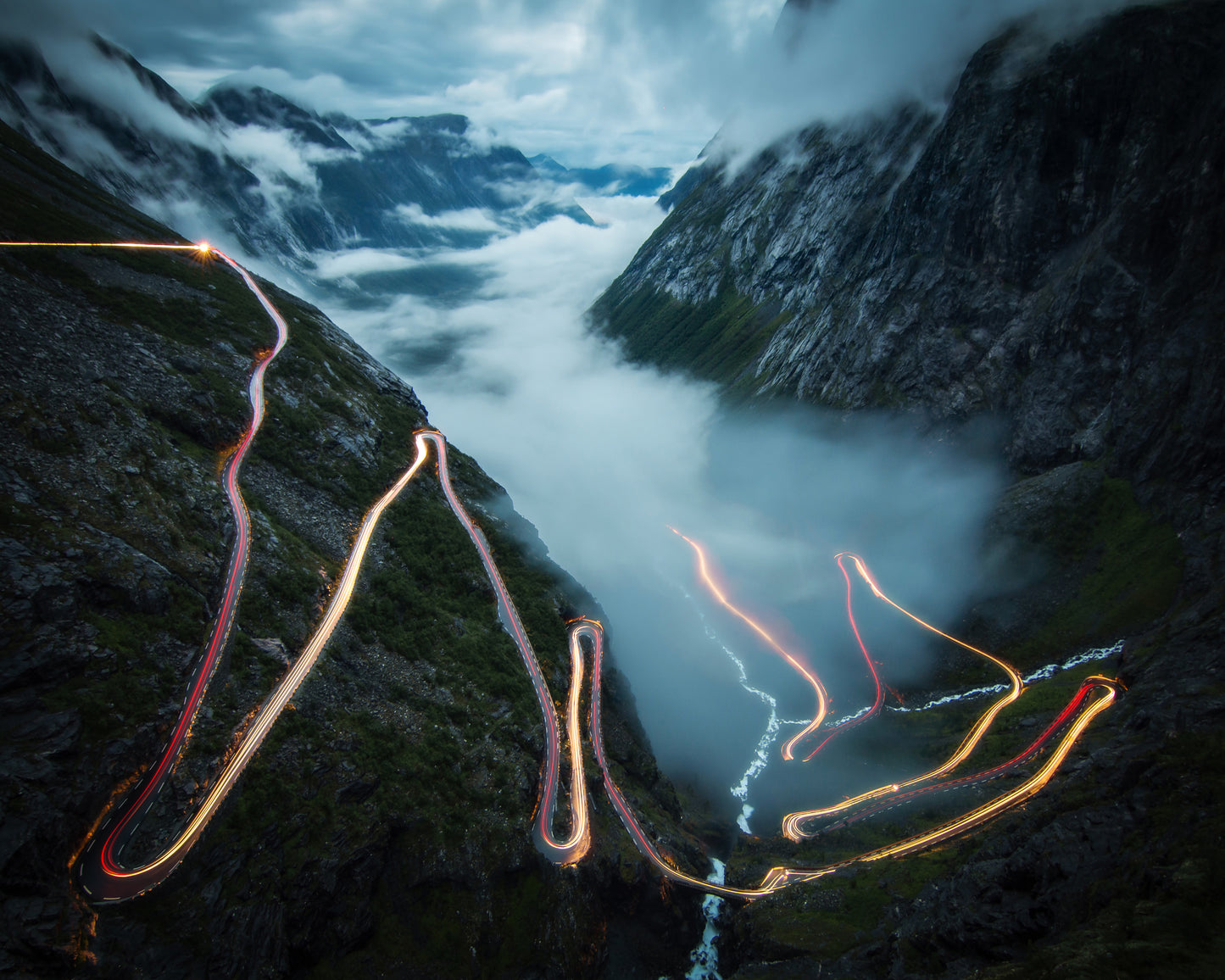 Norway Light Trails