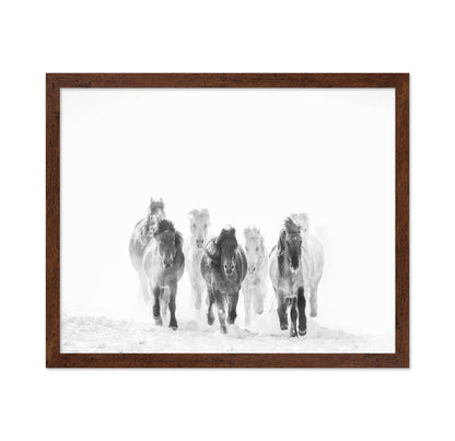 Running In The Snow
