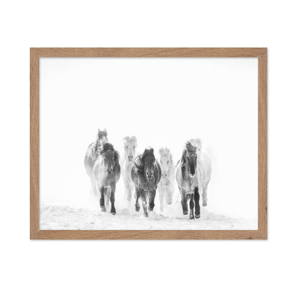 Running In The Snow