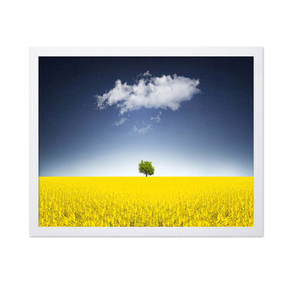 Surreal Canola Field
