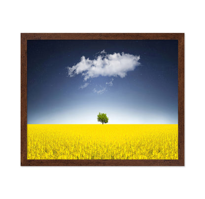 Surreal Canola Field