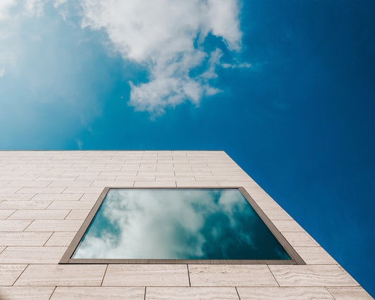 Blue With Clouds