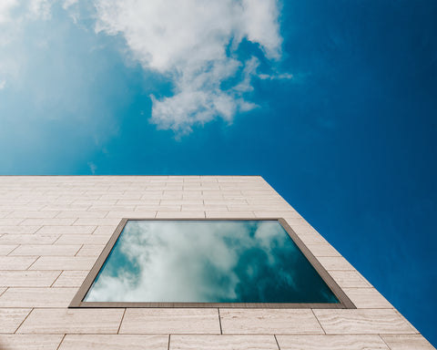 Blue With Clouds