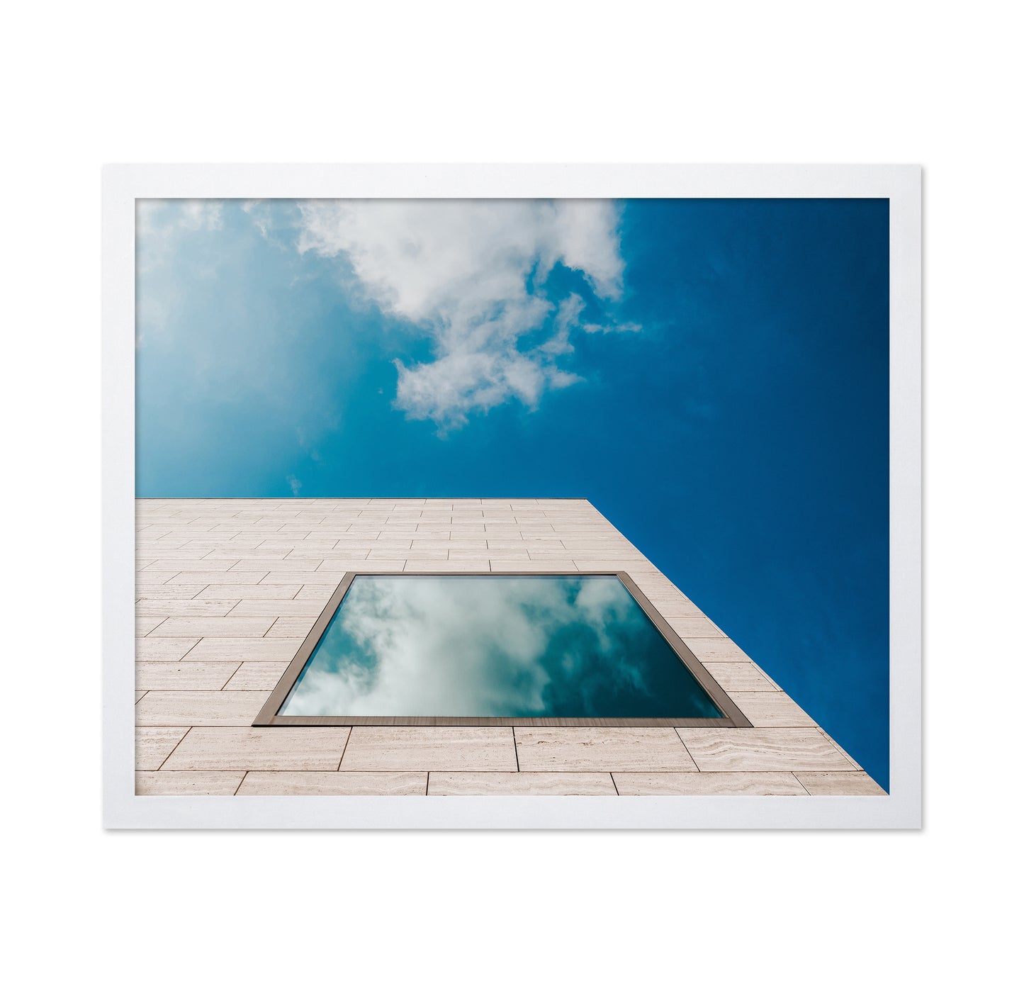 Blue With Clouds