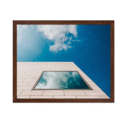 Blue With Clouds