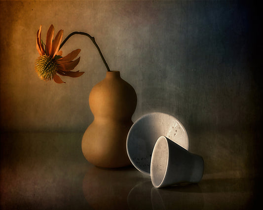 Still Life with Gourd Vase