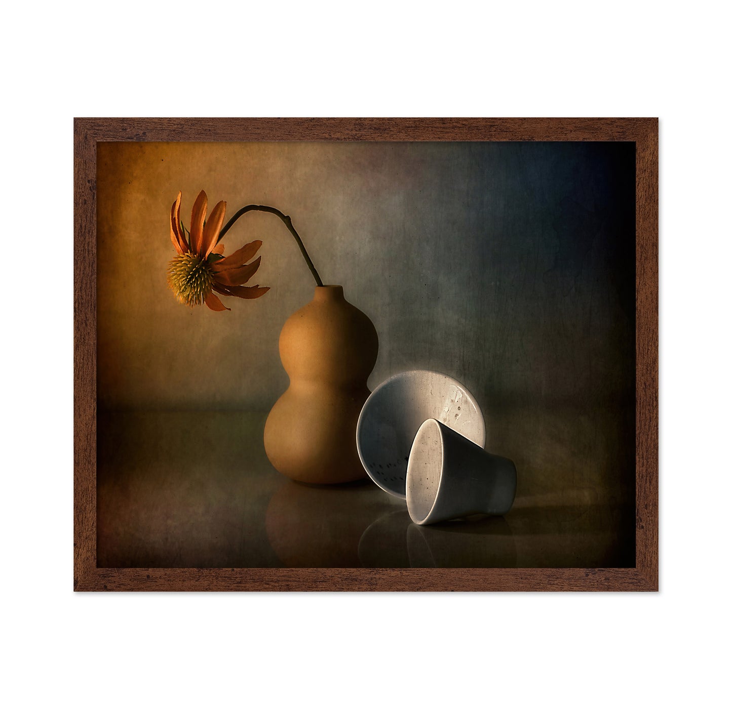 Still Life with Gourd Vase