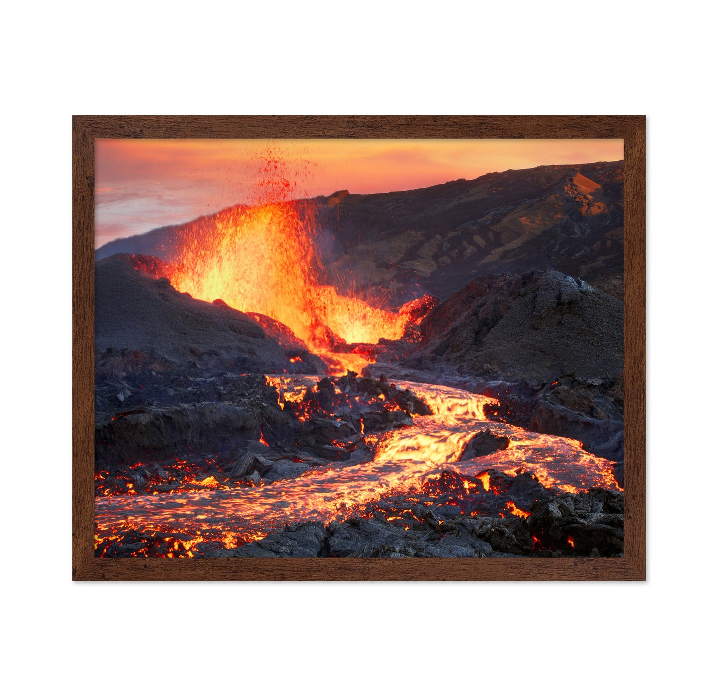 La Fournaise Volcano