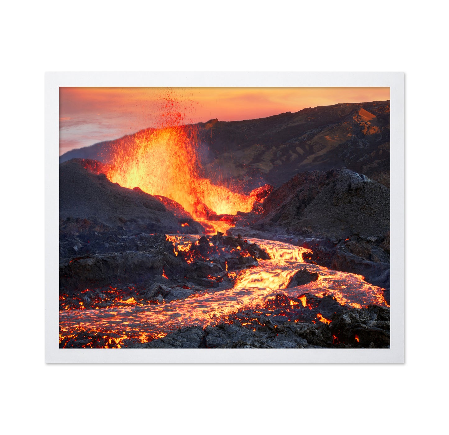 La Fournaise Volcano