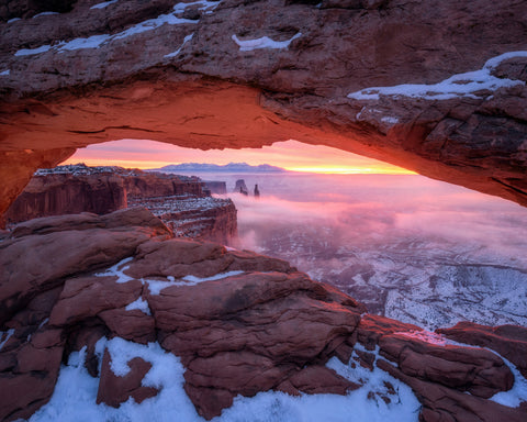 The Moment Right Before Sunrise