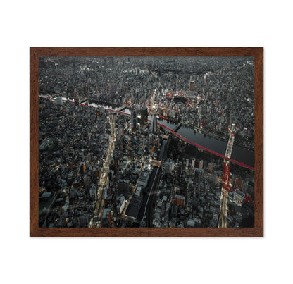 Red Line In The Dark Tokyo