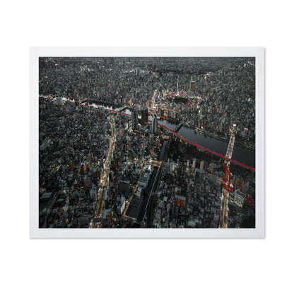 Red Line In The Dark Tokyo