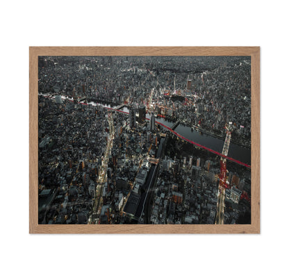 Red Line In The Dark Tokyo