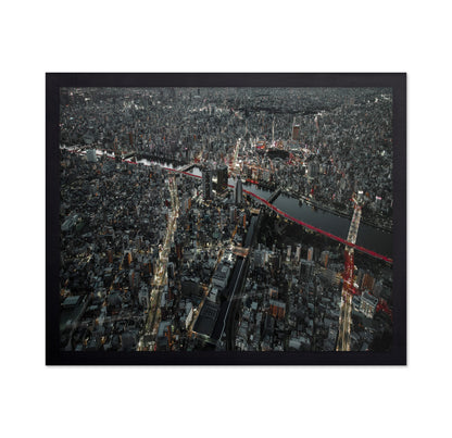 Red Line In The Dark Tokyo