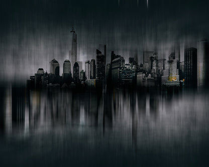 Abstract Chicago Skyline