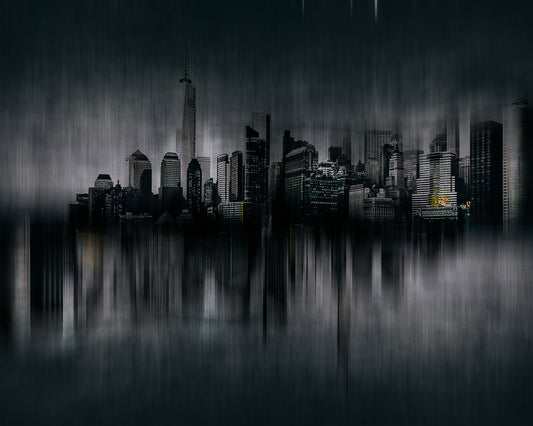 Abstract Chicago Skyline