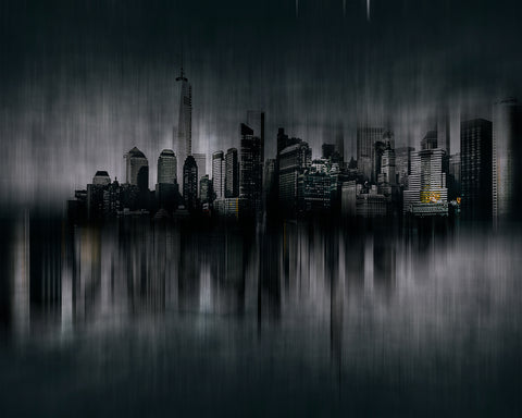 Abstract Chicago Skyline