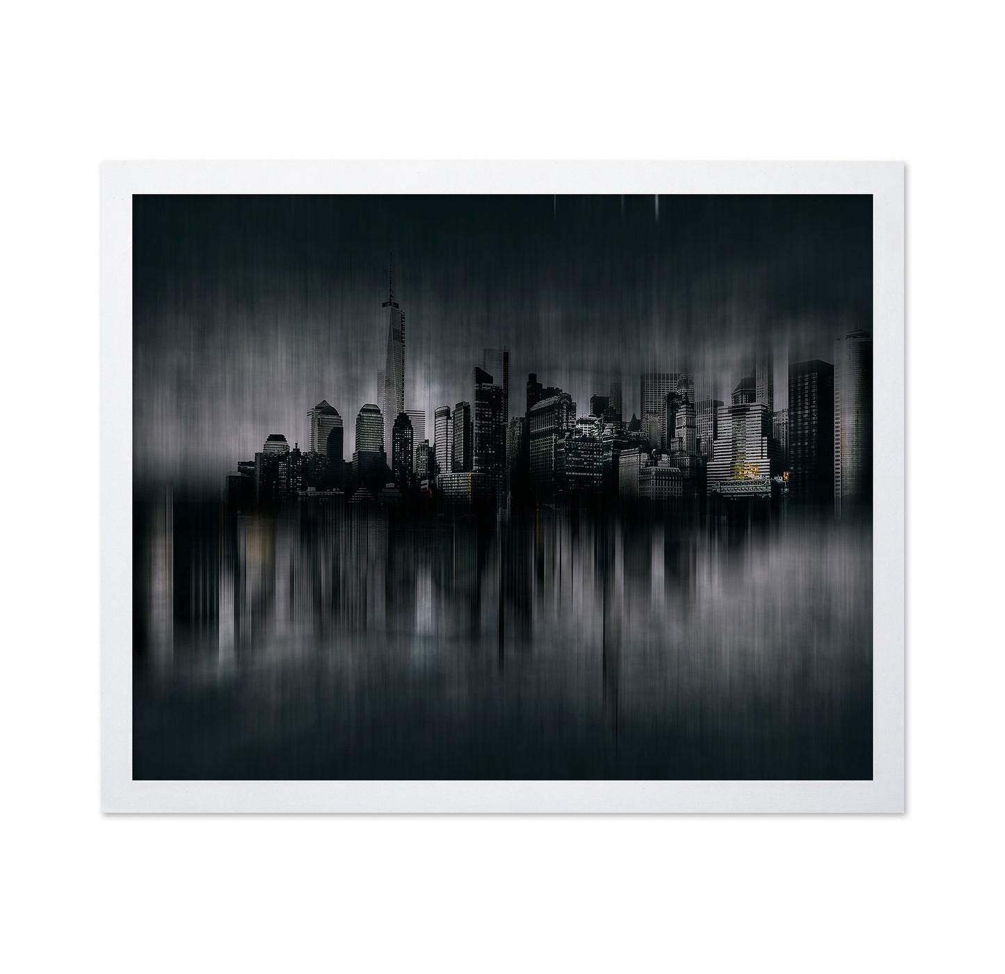 Abstract Chicago Skyline