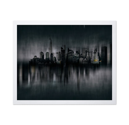 Abstract Chicago Skyline