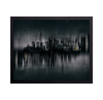Abstract Chicago Skyline
