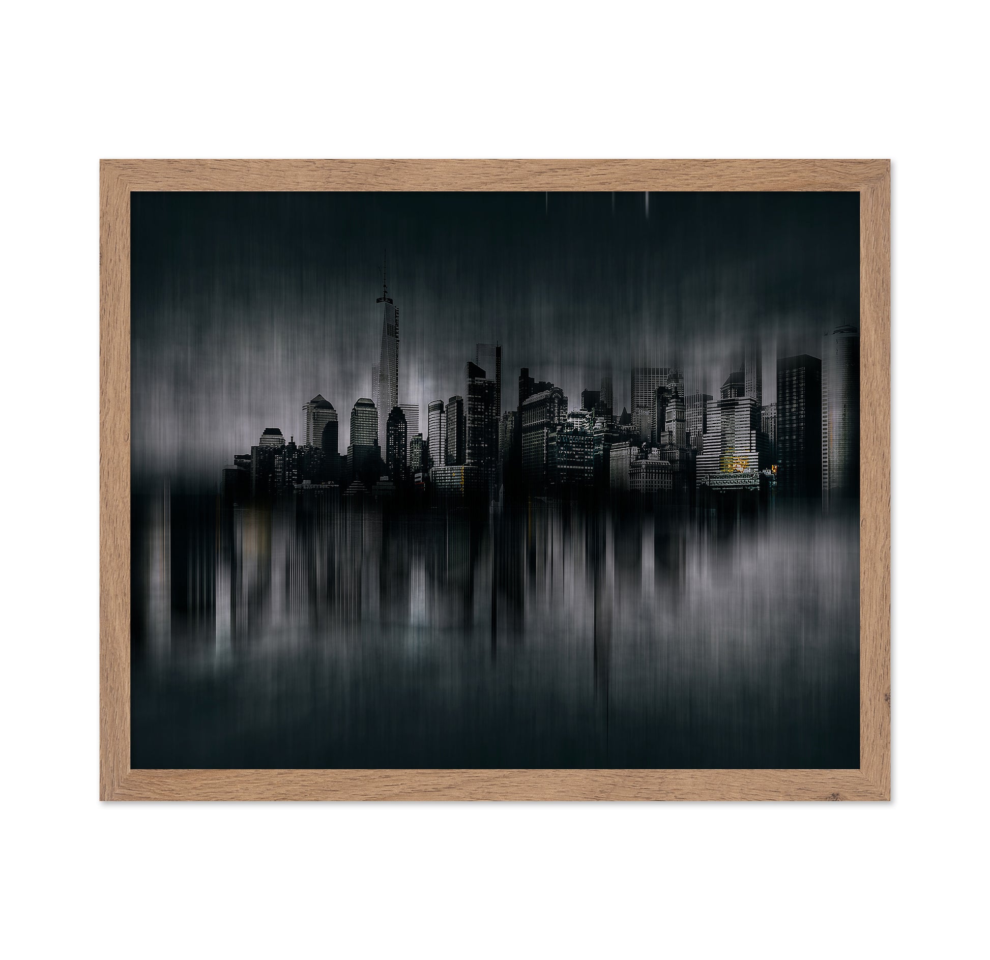 Abstract Chicago Skyline