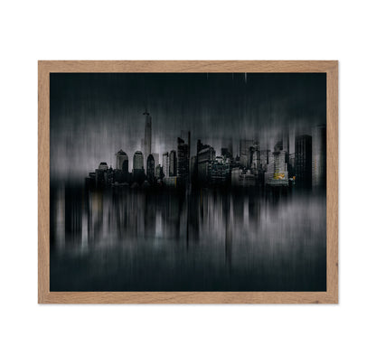 Abstract Chicago Skyline