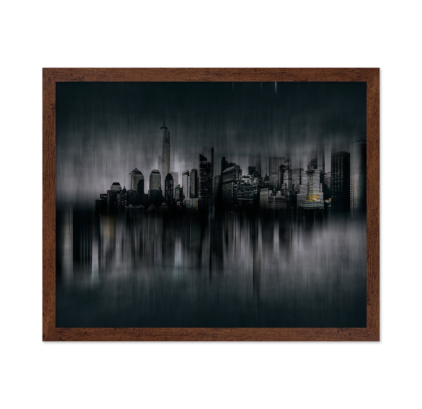 Abstract Chicago Skyline