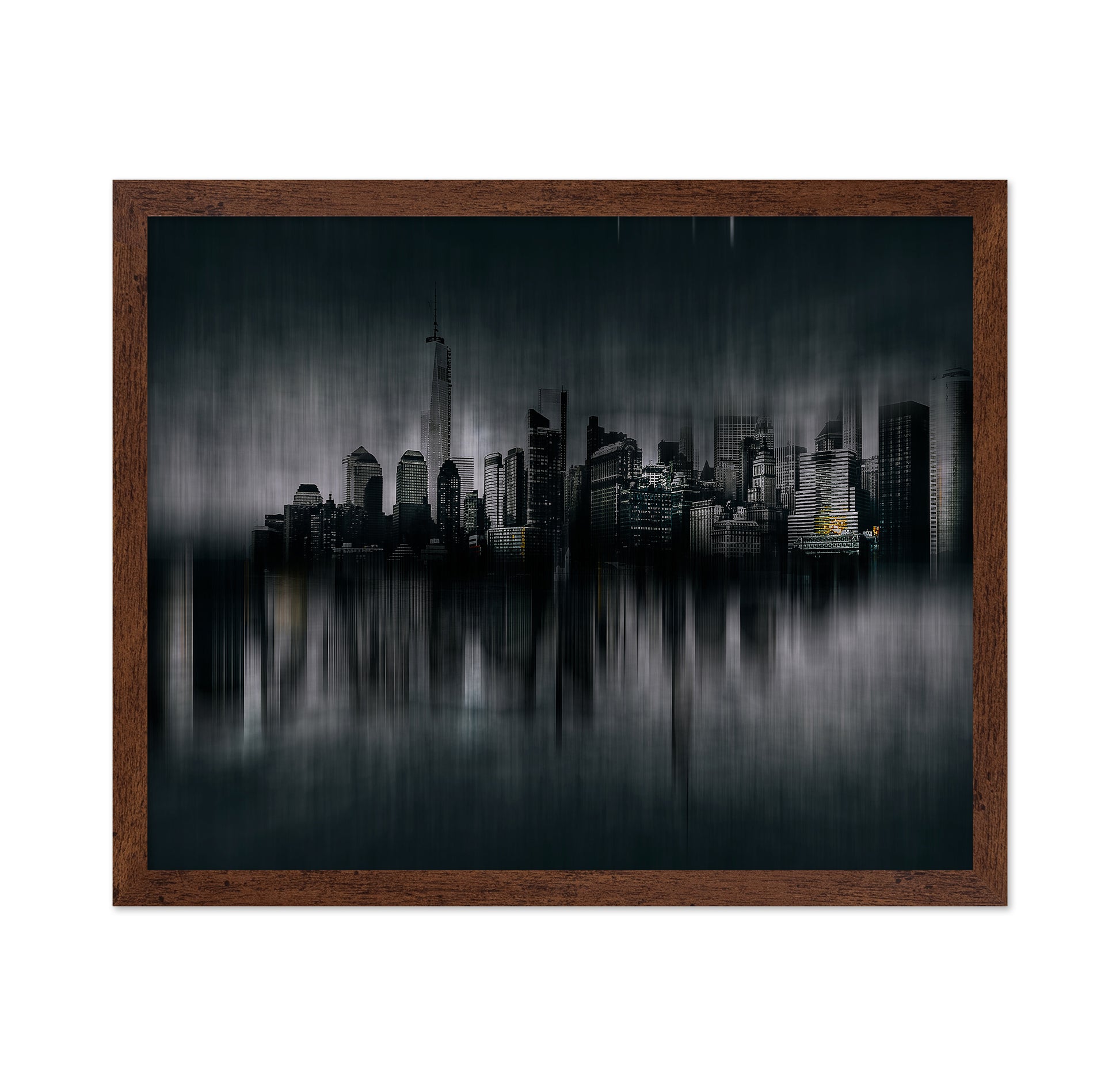 Abstract Chicago Skyline