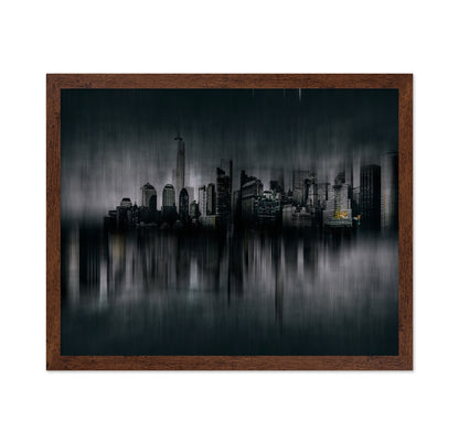 Abstract Chicago Skyline