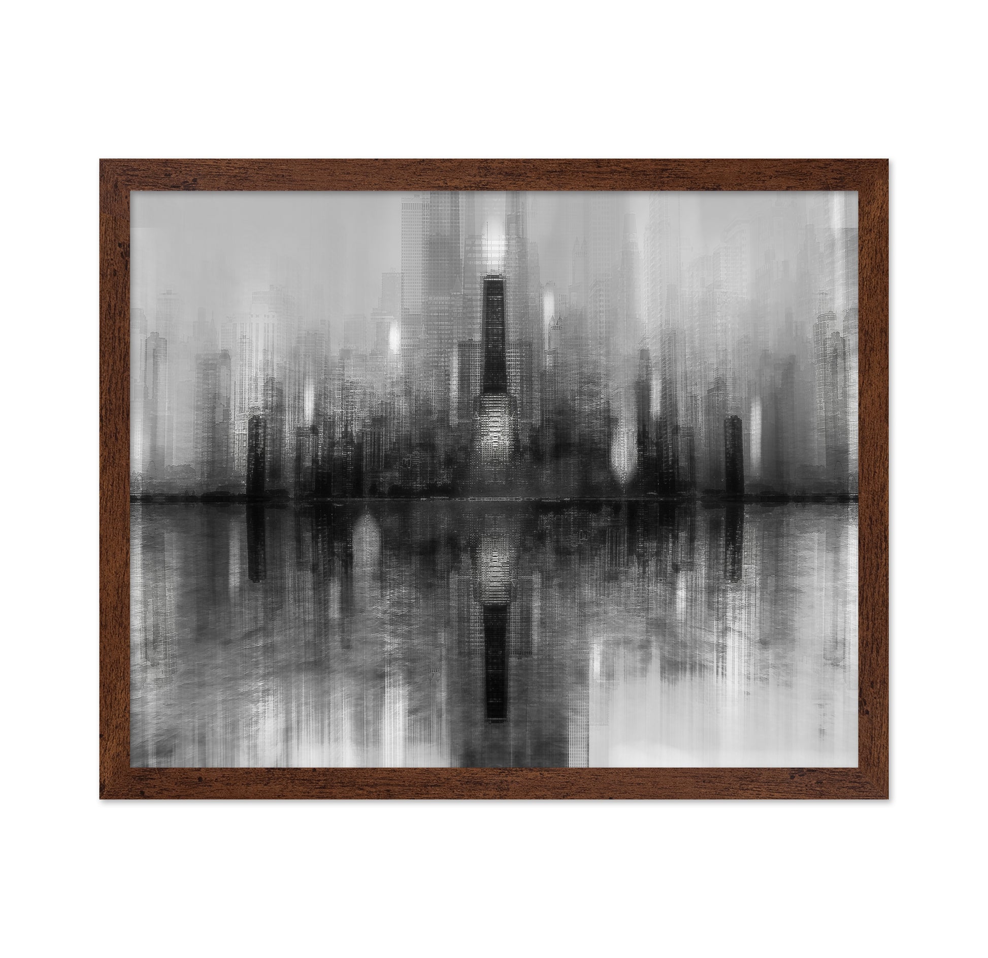 Chicago Skyline Reflection
