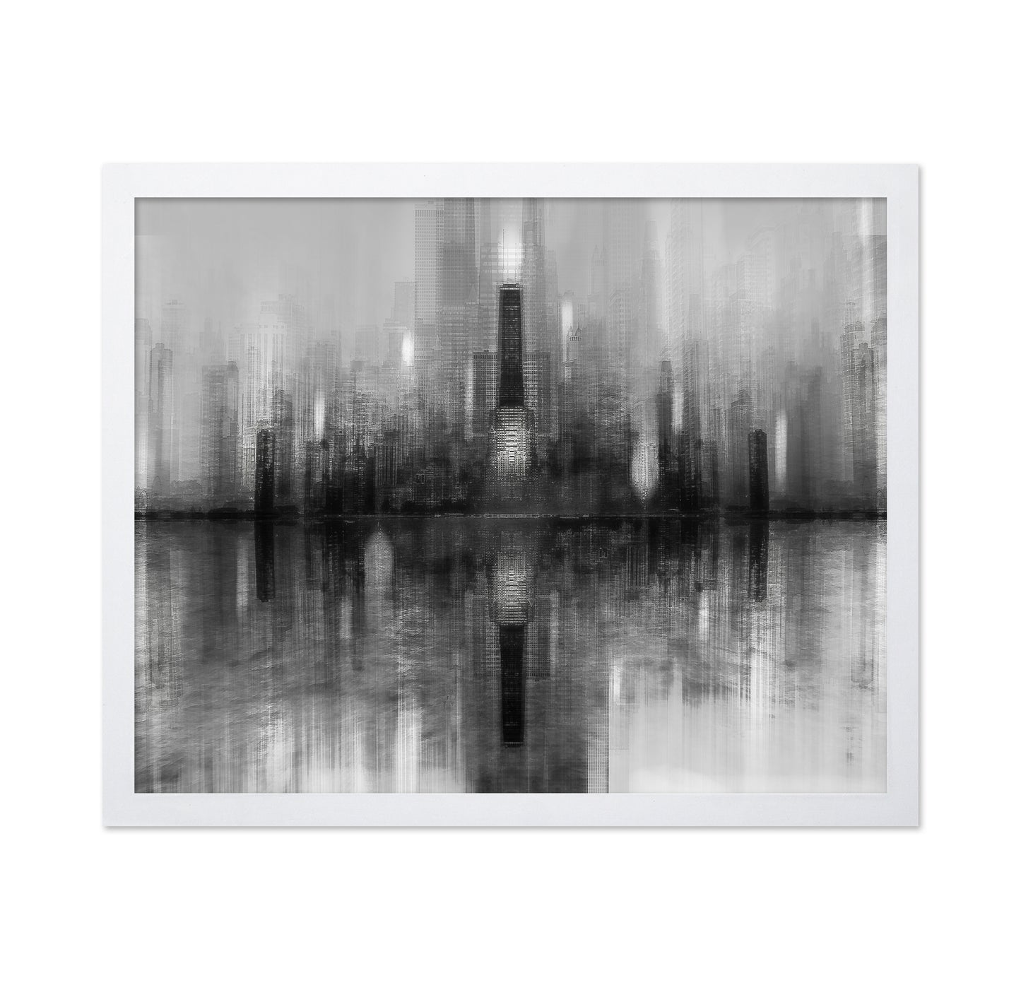 Chicago Skyline Reflection