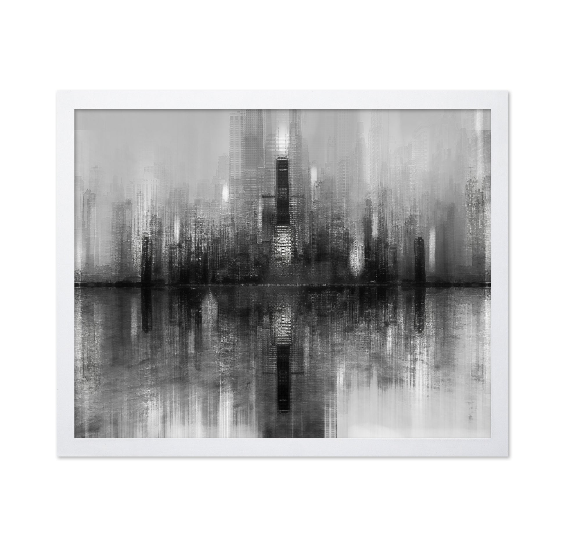 Chicago Skyline Reflection