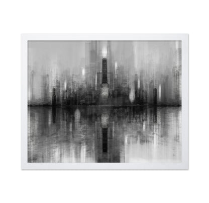 Chicago Skyline Reflection
