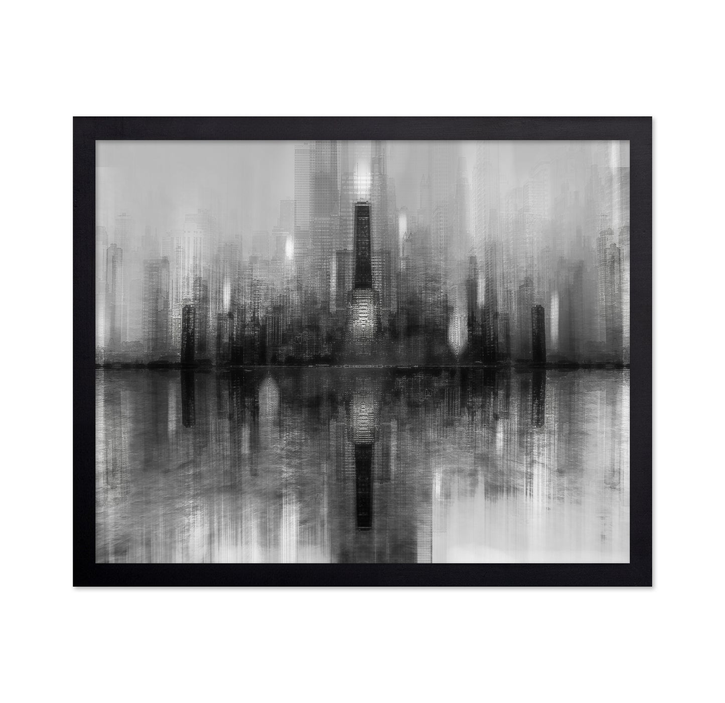 Chicago Skyline Reflection