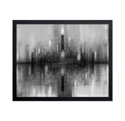 Chicago Skyline Reflection