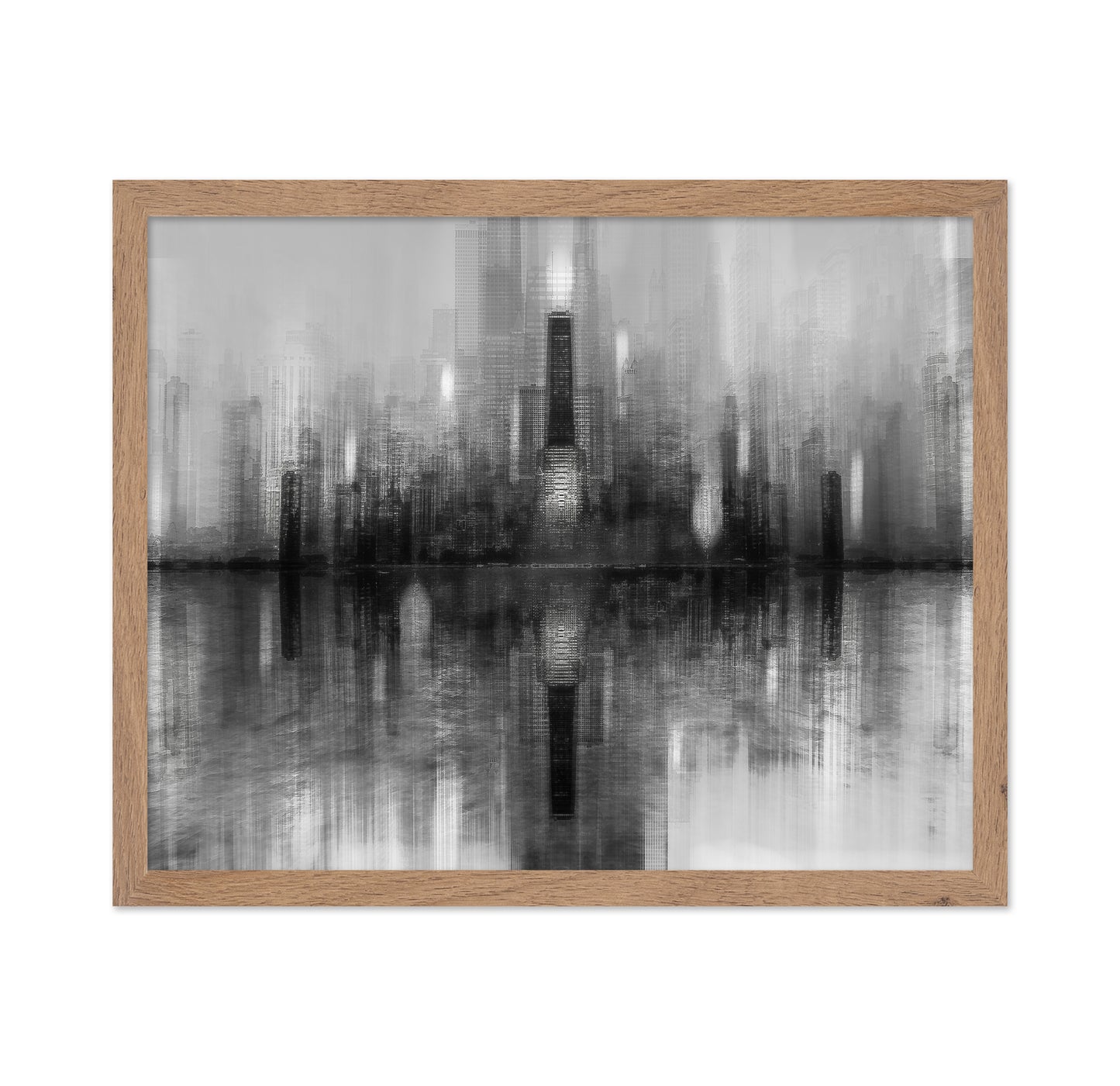 Chicago Skyline Reflection