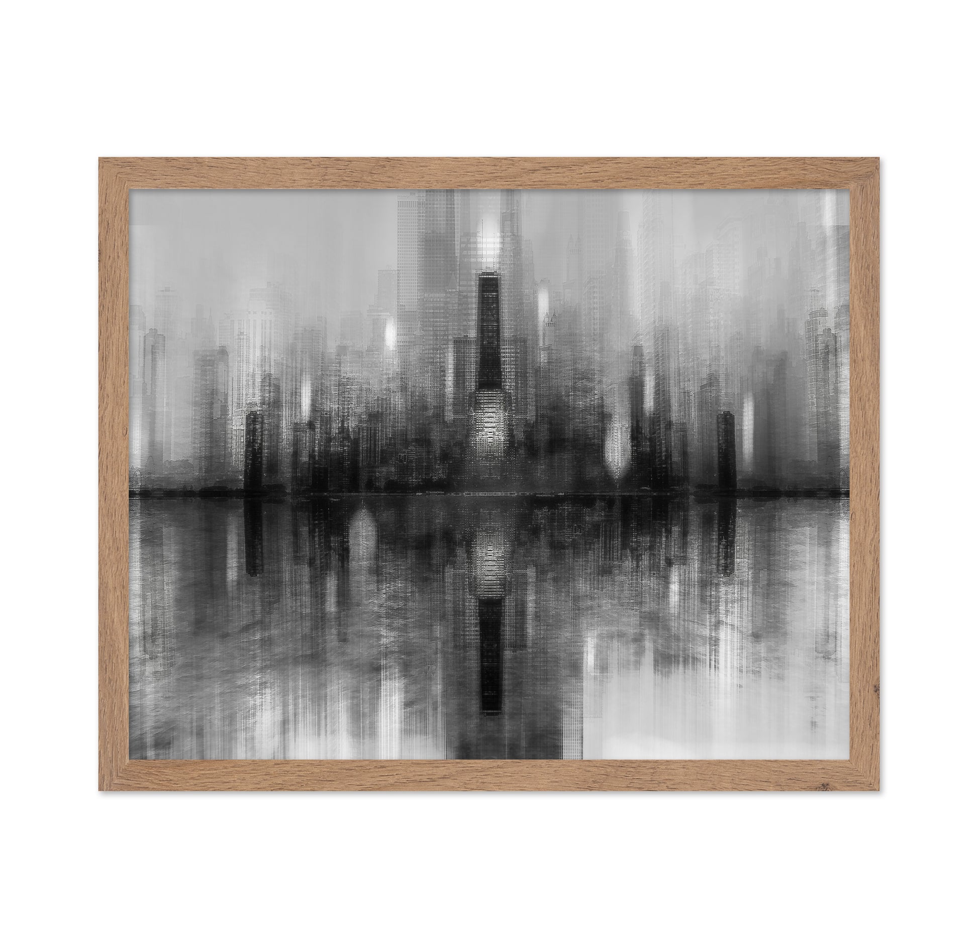 Chicago Skyline Reflection