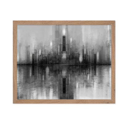 Chicago Skyline Reflection