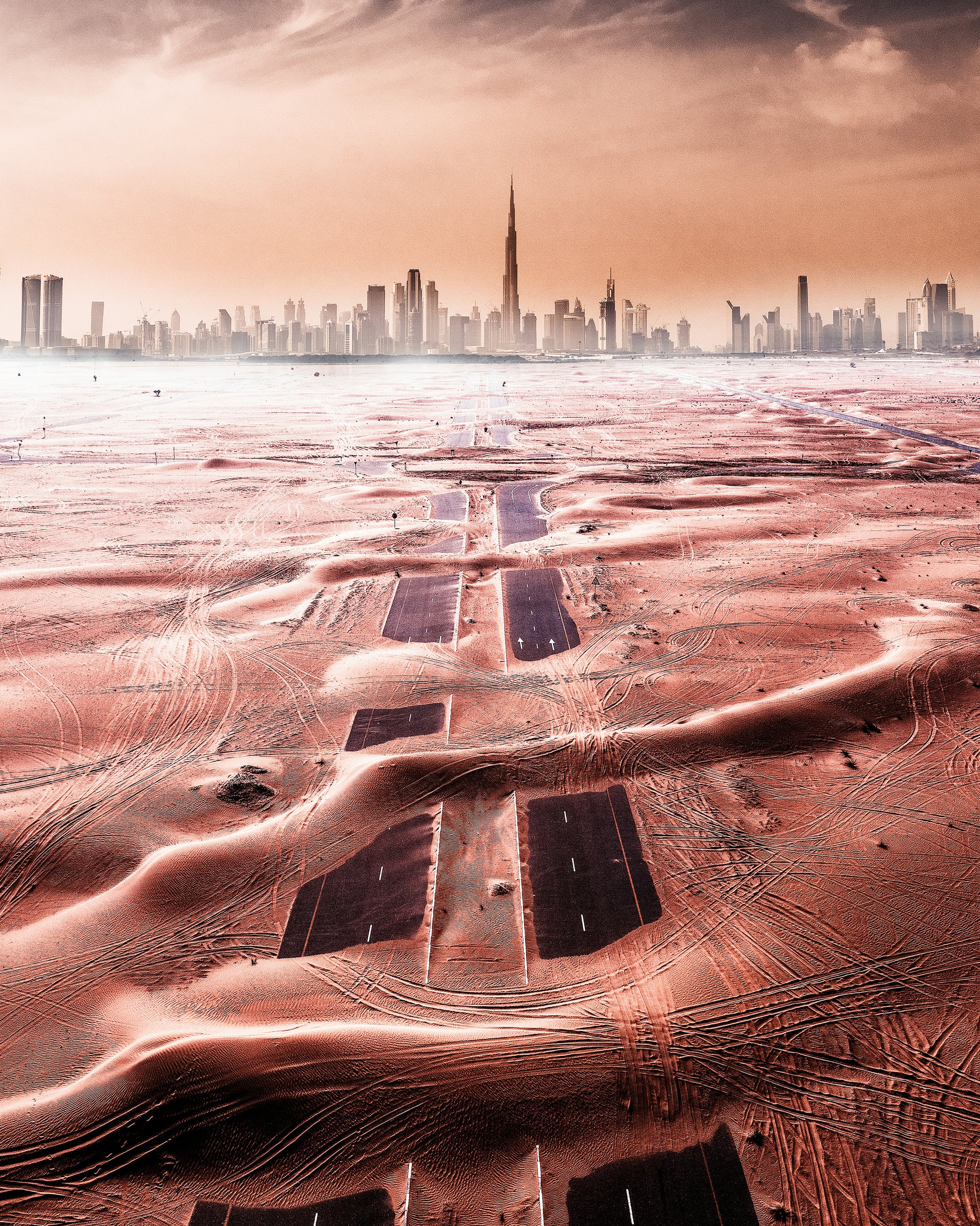 Roads Of The Desert
