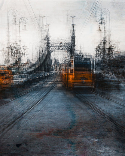 Tram Crossing Bridge