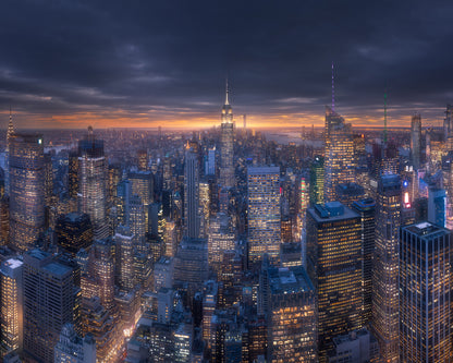 New York Manhattan Skyline No 2