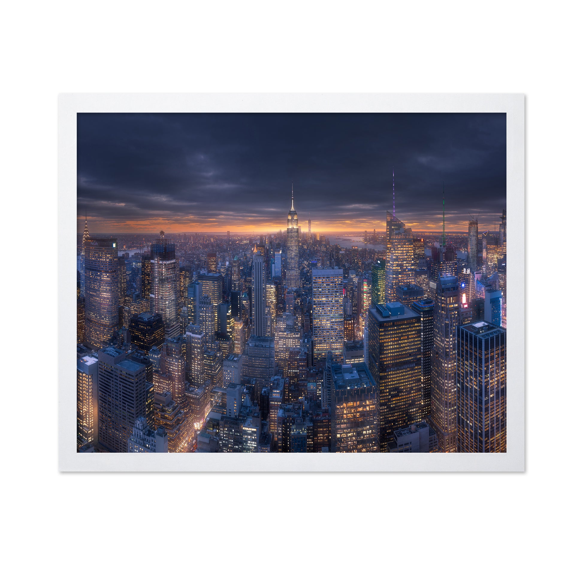 New York Manhattan Skyline No 2