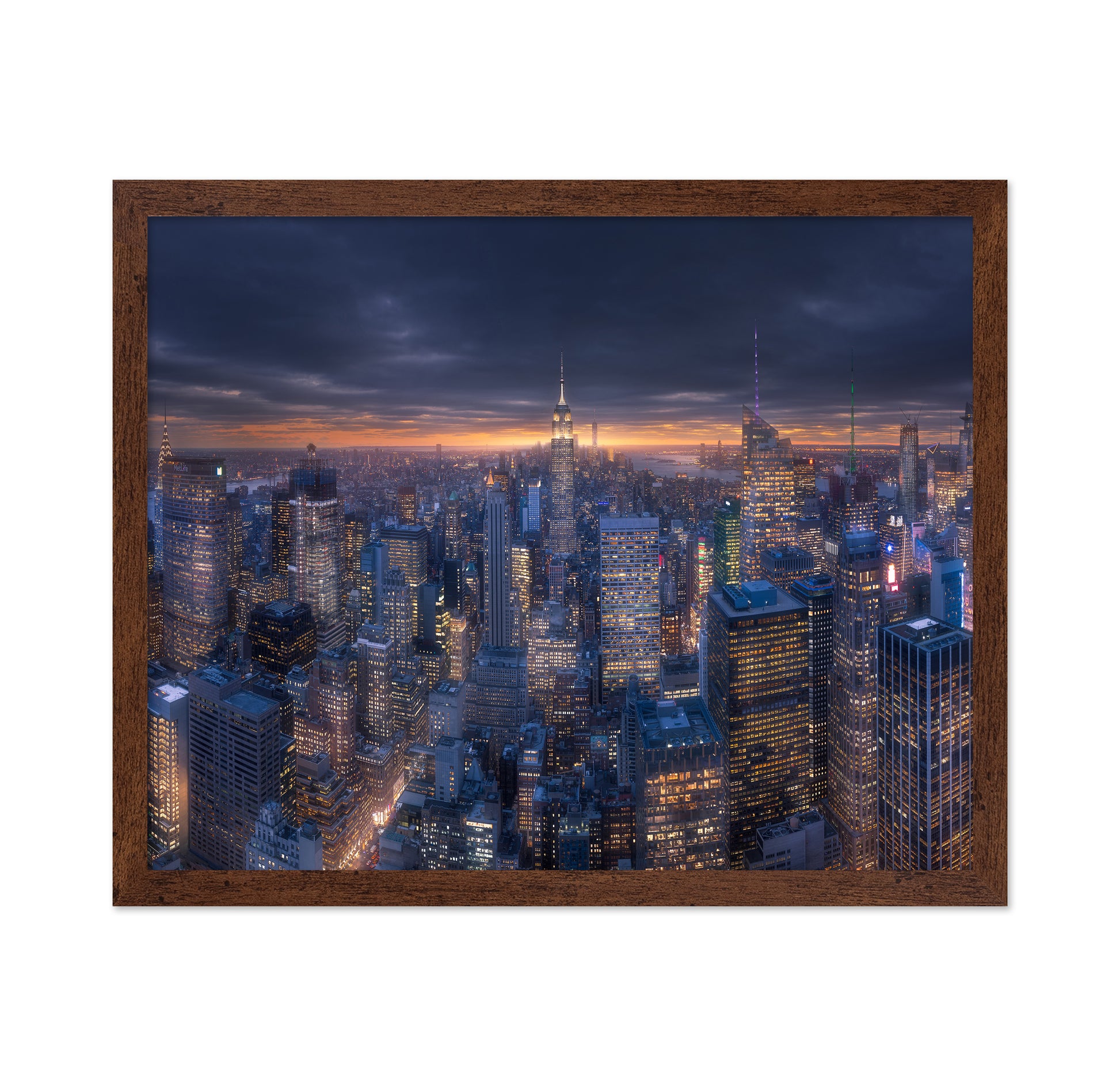 New York Manhattan Skyline No 2