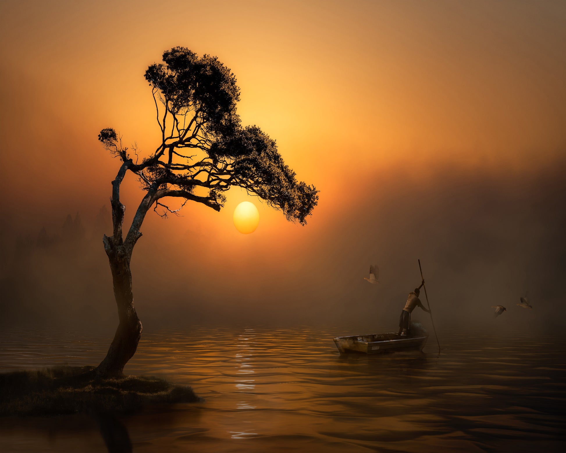 In Twilight Dream With Me Awhile