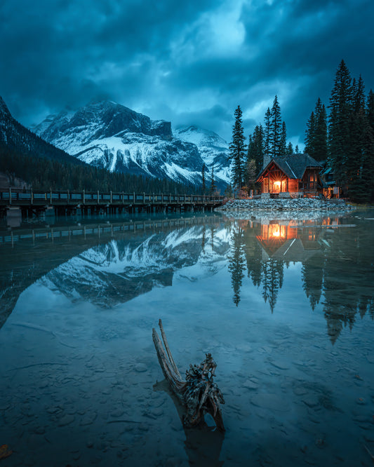 Blue Moment At Emerald Lake
