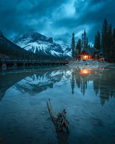 Blue Moment At Emerald Lake